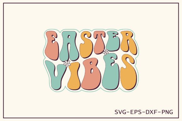 Easter Vibes Retro Svg Design Review
