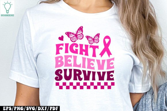Fight Believe Survive Retro SVG Review