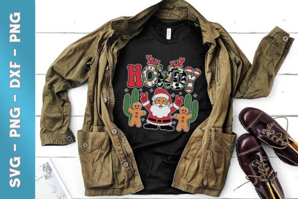 Howdy Christmas Santa Retro SVG Review