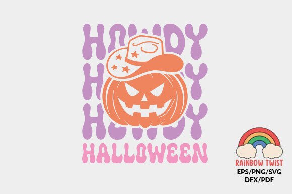 Howdy Halloween Retro SVG Review