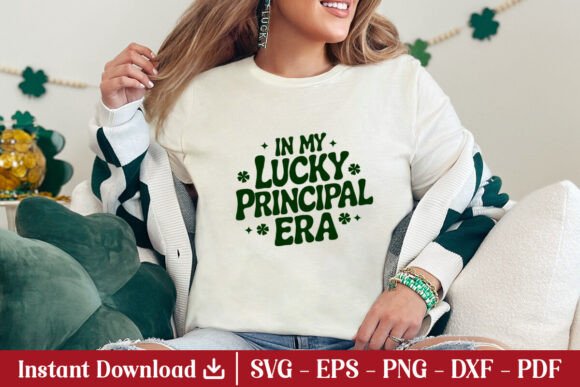 In My Lucky Principal Era Retro SVG PNG Review
