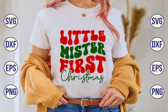 Little Mister First Christmas Retro SVG Review