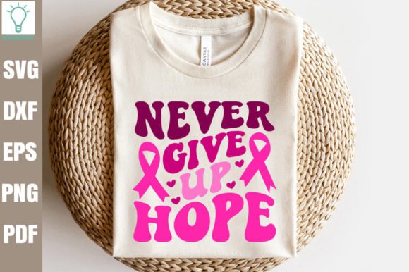 Never Give Up Hope Retro SVG Review
